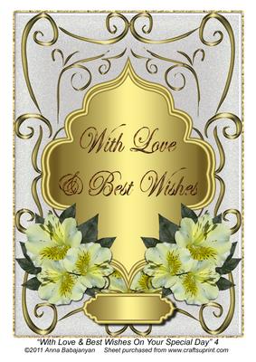 With Love & Best Wishes on Your Special Day 4
