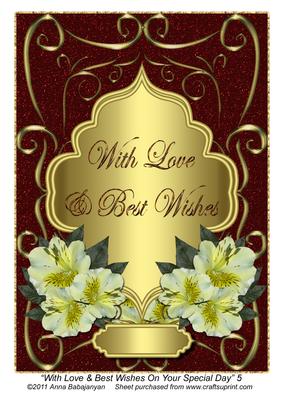 With Love & Best Wishes on Your Special Day 5