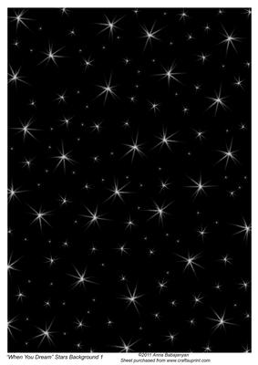 When You Dream Stars Background 1