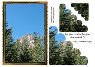 Your Dreams Are Worth Your Efforts Encouragement Card 2