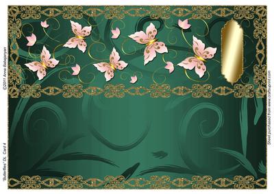 Butterflies Dl Card 4