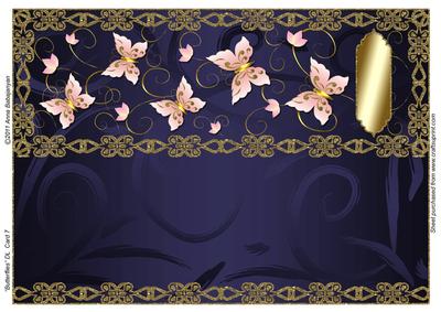 Butterflies Dl Card 7