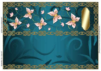 Butterflies Dl Card 10