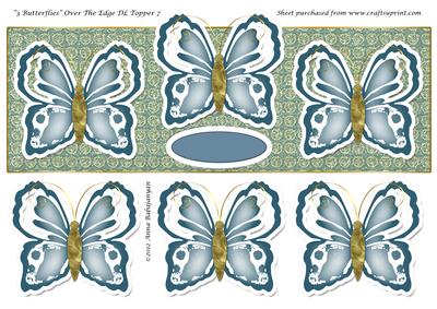 3 Butterflies Over the Edge Dl Topper 7