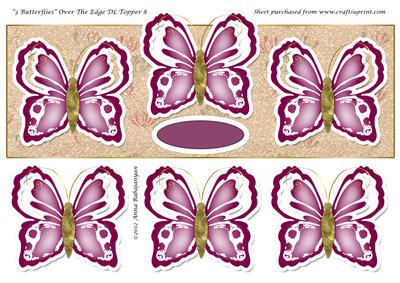 3 Butterflies Over the Edge Dl Topper 8