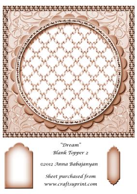 Dream Blank Topper 2