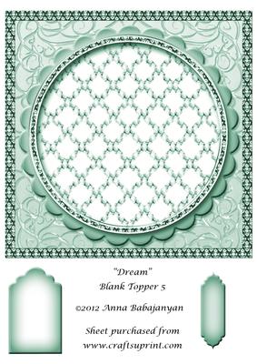 Dream Blank Topper 5