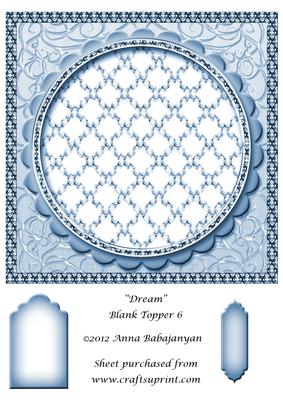 Dream Blank Topper 6