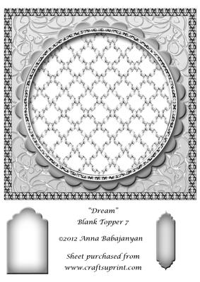 Dream Blank Topper 7