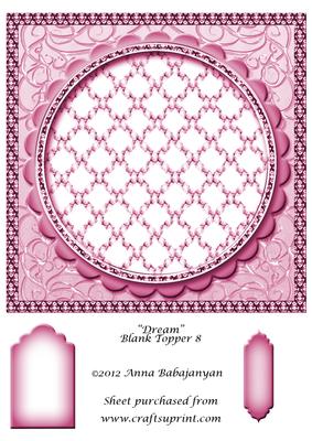 Dream Blank Topper 8