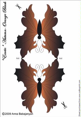 Exotic Autumn-orange Black