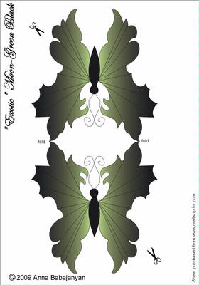 Exotic Moon-green Black