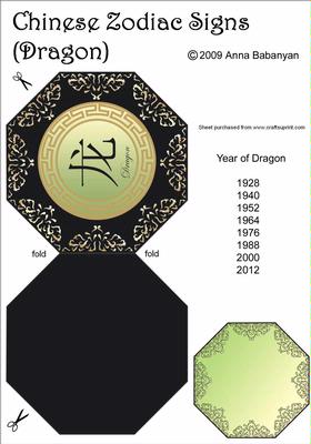 Chinese Zodiac Signs ( Dragon )