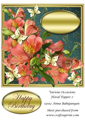 Various Occasions Floral Topper 7