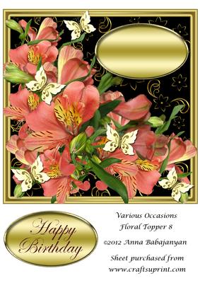 Various Occasions Floral Topper 8