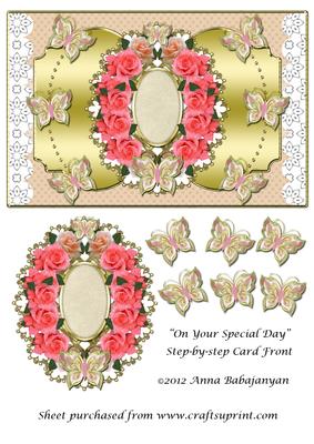 On Your Special Day Step-by-step Card Front