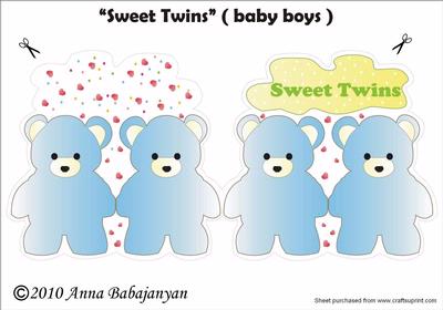 Sweet Twins ( Baby Boys)