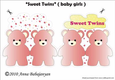 Sweet Twins ( Baby Girls)
