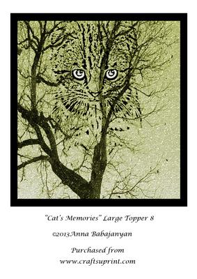 Cats Memories Large Topper 8