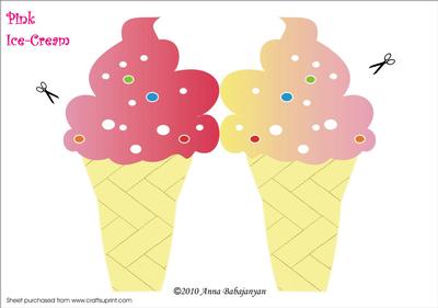 Pink Ice-cream