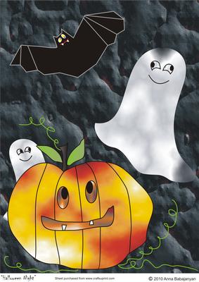 Halloween Night A4