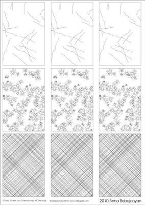 Cracks,craters and Crosshatching Atc Backings