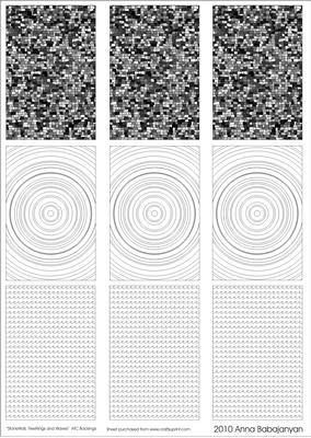 Stonewall, Treerings and Waves Atc Backings