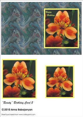 Beauty Birthday Card 2