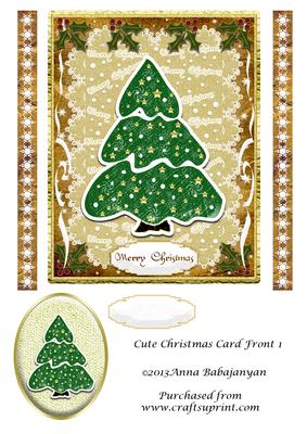 Cute Christmas Card Front 1