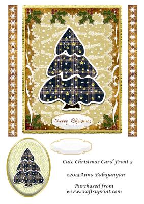 Cute Christmas Card Front 5