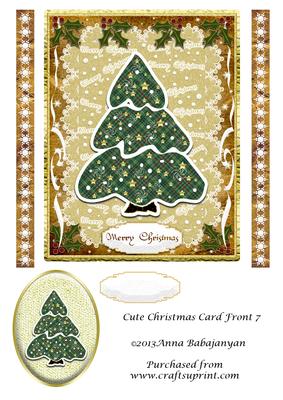 Cute Christmas Card Front 7