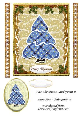 Cute Christmas Card Front 8