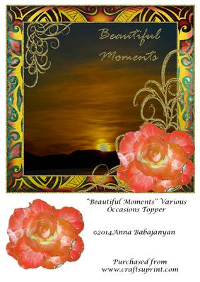 Beautiful Moments Various Occasions Topper