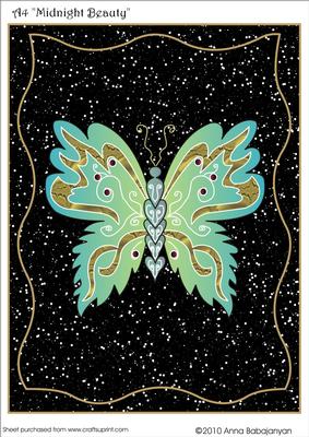 A4 "midnight Beauty"