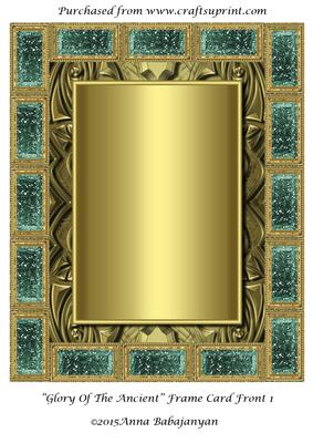 Glory of the Ancient Frame Card Front 1