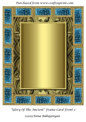 Glory of the Ancient Frame Card Front 2