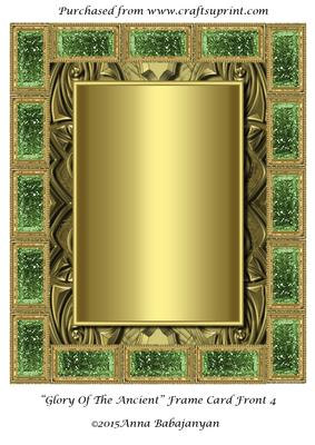 Glory of the Ancient Frame Card Front 4