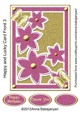 Happy and Lucky Card Front 3