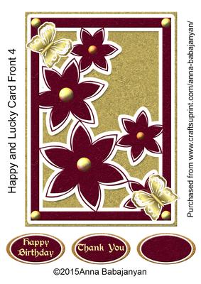 Happy and Lucky Card Front 4