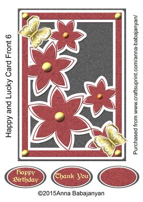 Happy and Lucky Card Front 6