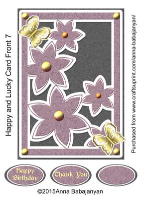 Happy and Lucky Card Front 7