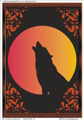 A4 "i Know You Hear Me - " Lonely Wolf 1