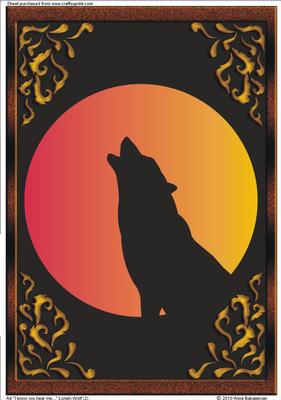 A4 "i Know You Hear Me - " Lonely Wolf 2
