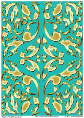 Majestic Light Green Cyan