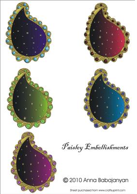 Paisley Embellishments