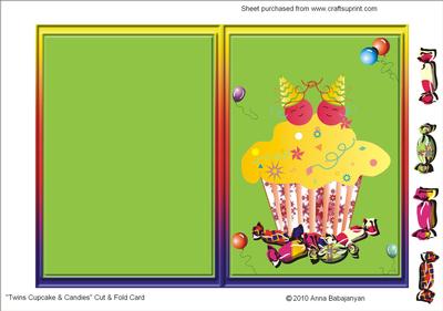 Twins Cupcake & Candies