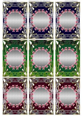 A Bit of Magic Atc Cards