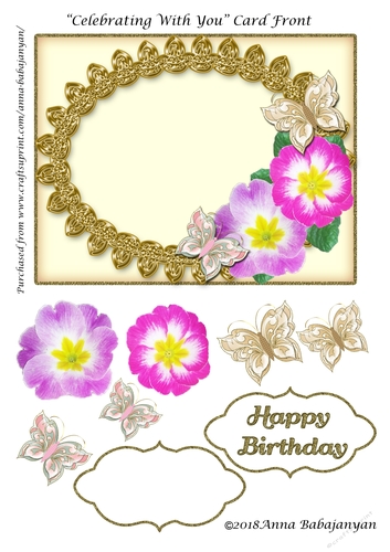 Celebrating With You Card Front