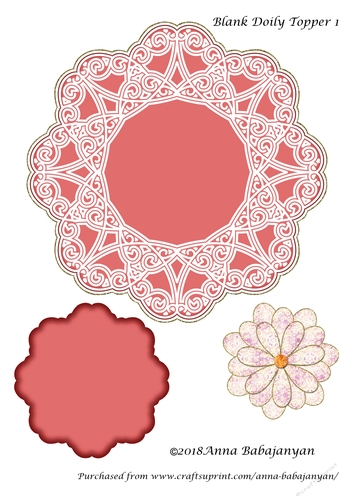 Blank Doily Topper 1