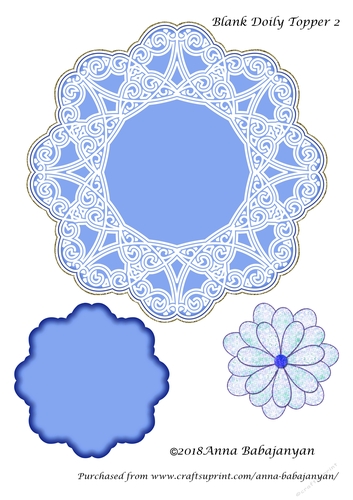 Blank Doily Topper 2